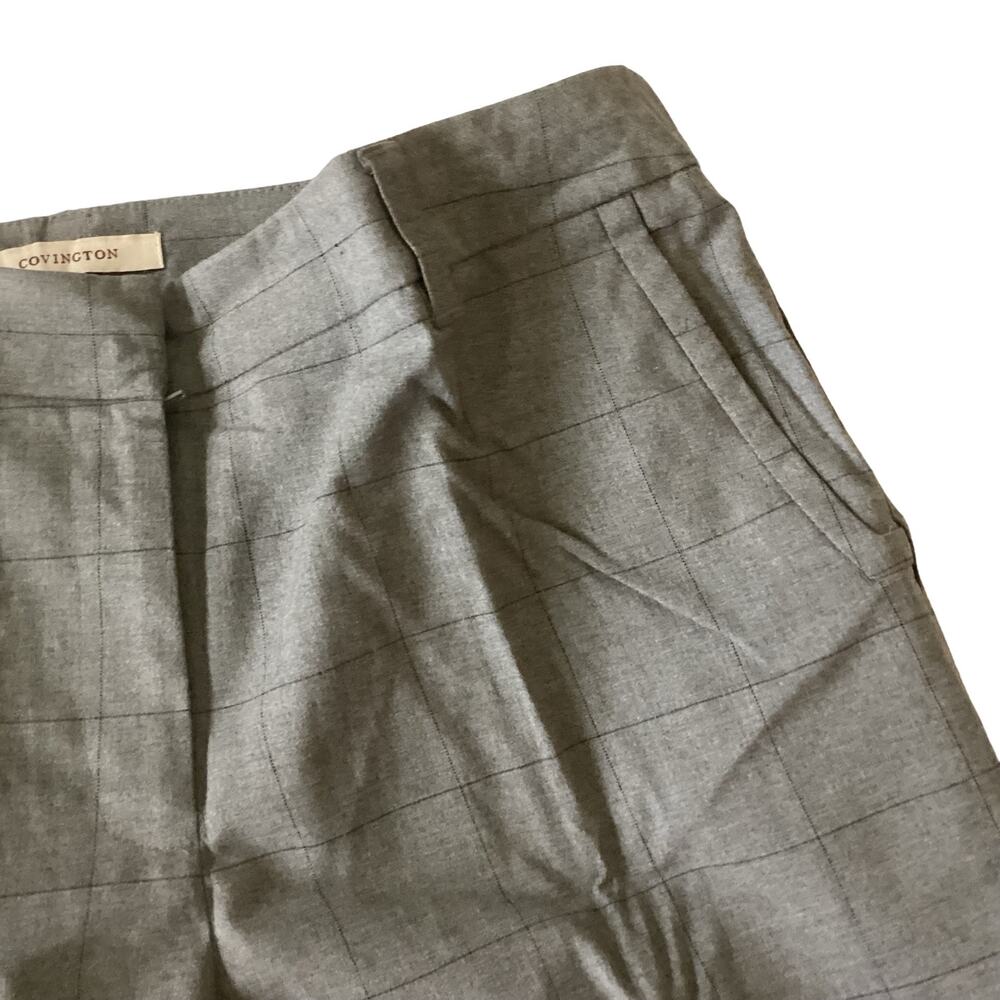 Covington Grid Pattern Career Pants - Picture 2 of 5